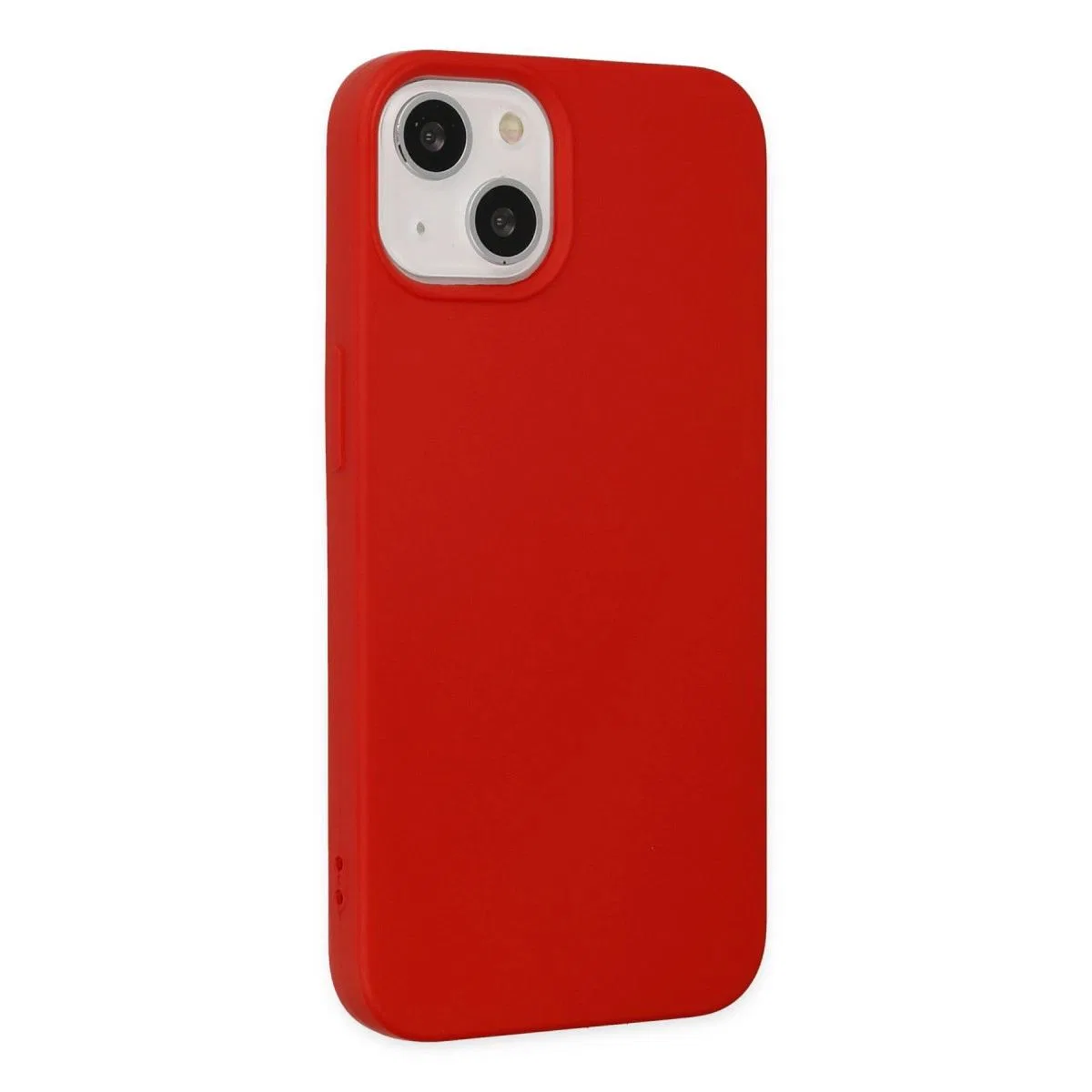 Apple İphone 15 Pro Kılıf Nano İçi Kadife Silikon - Kırmızı görsel 2
