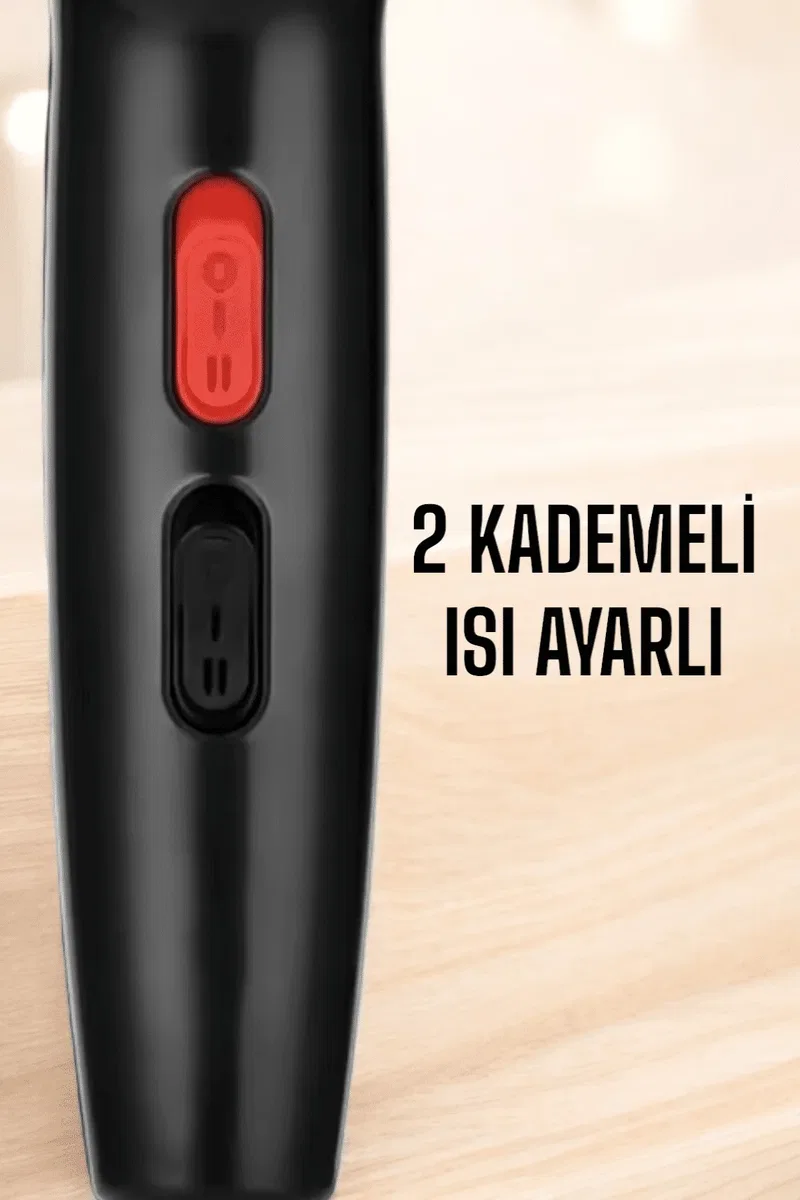 Soğuk ve Sıcak Üfleme Özellikli AC Motorlu Saç Kurutma Makinesi görsel 3