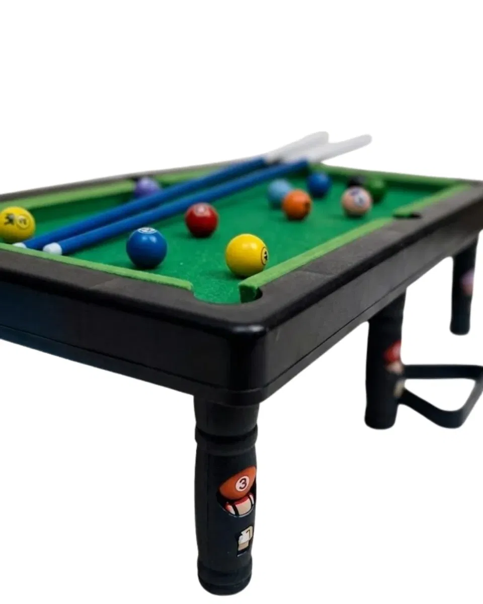 Çocuklar İçin Bilardo Seti Masaüstü Snooker ve Pool Oyuncak görsel 5