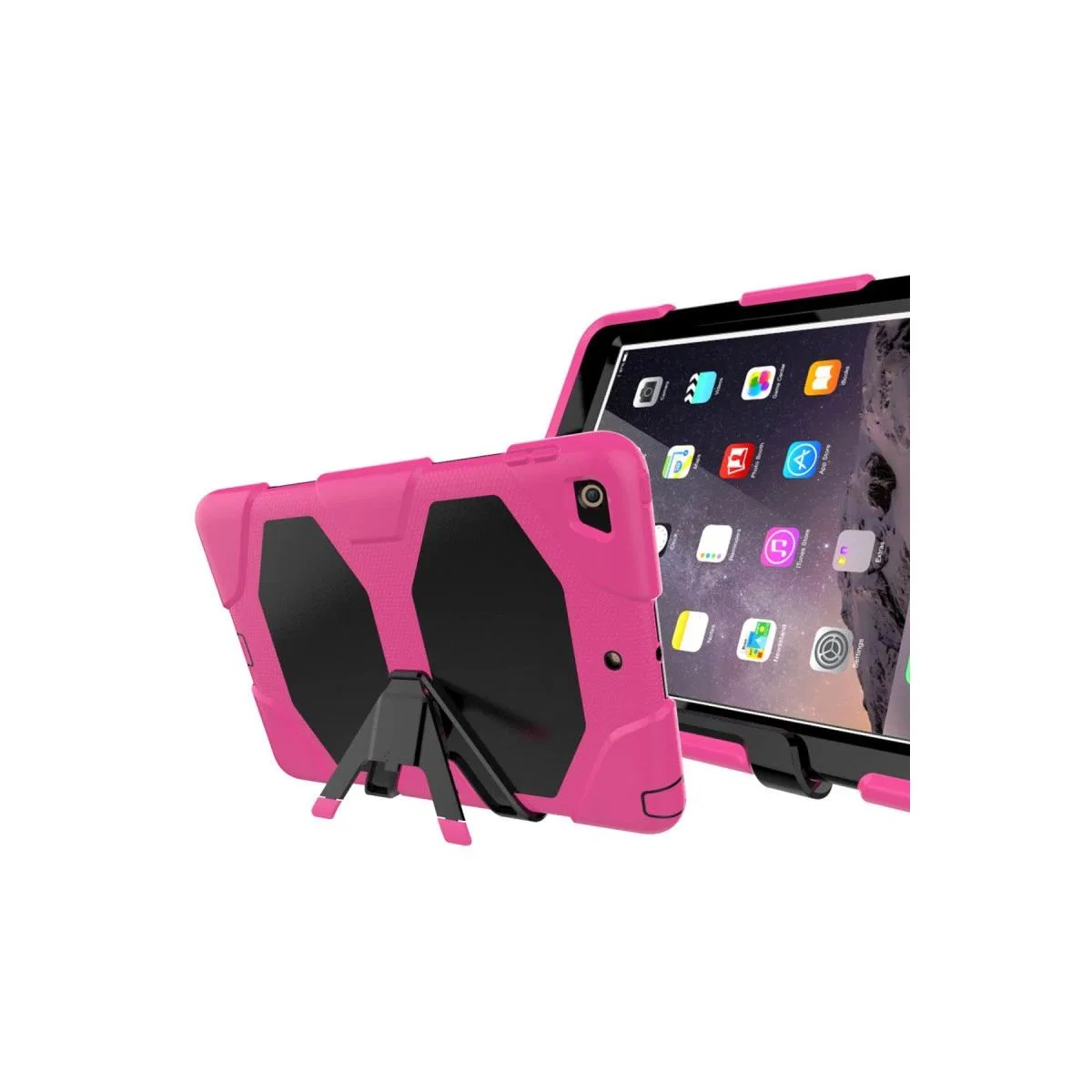 Apple İpad 5 Air 9. 7 Kılıf Griffin Tablet Kapak - Pembe görsel 4
