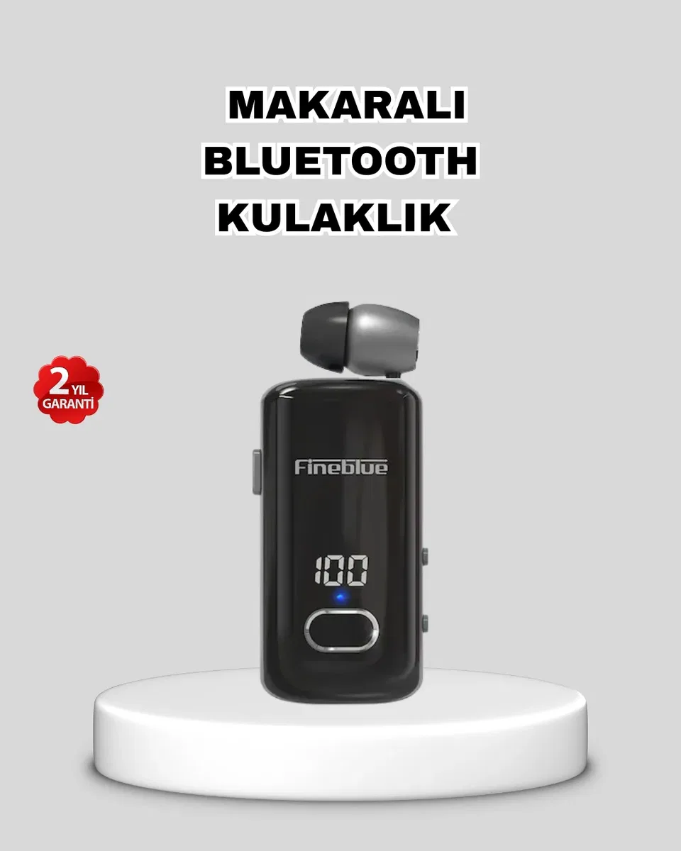 Kablosuz Bluetooth 5. 3 Kulaklık Dijital Ekranlı ve Su Geçirmez