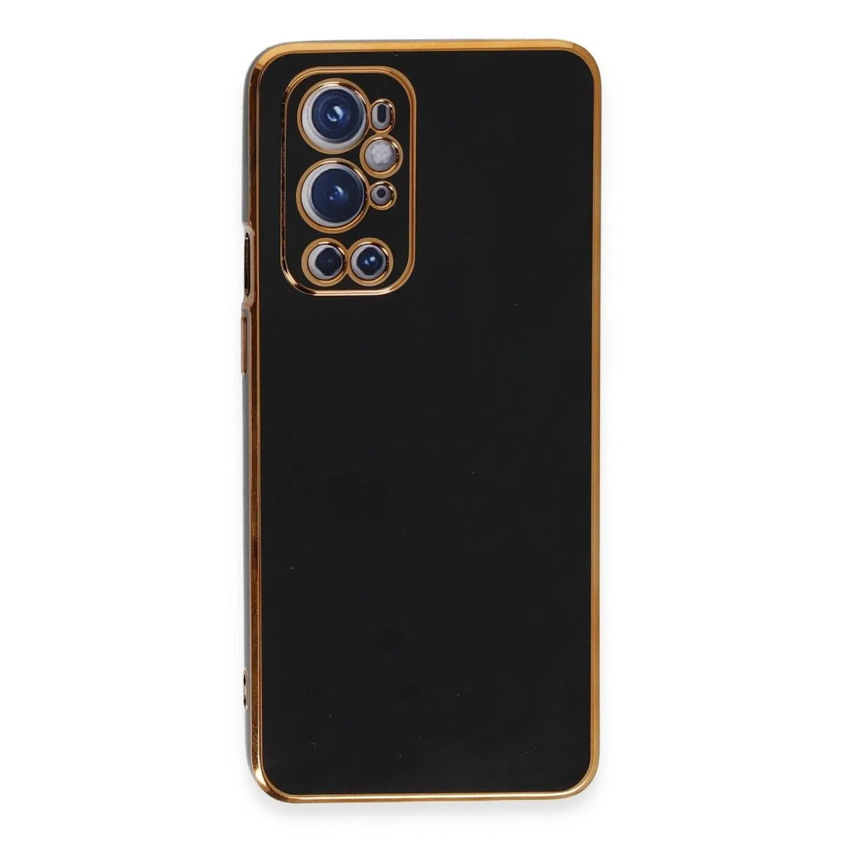 One Plus 9 Pro Kılıf Volet Silikon - Siyah