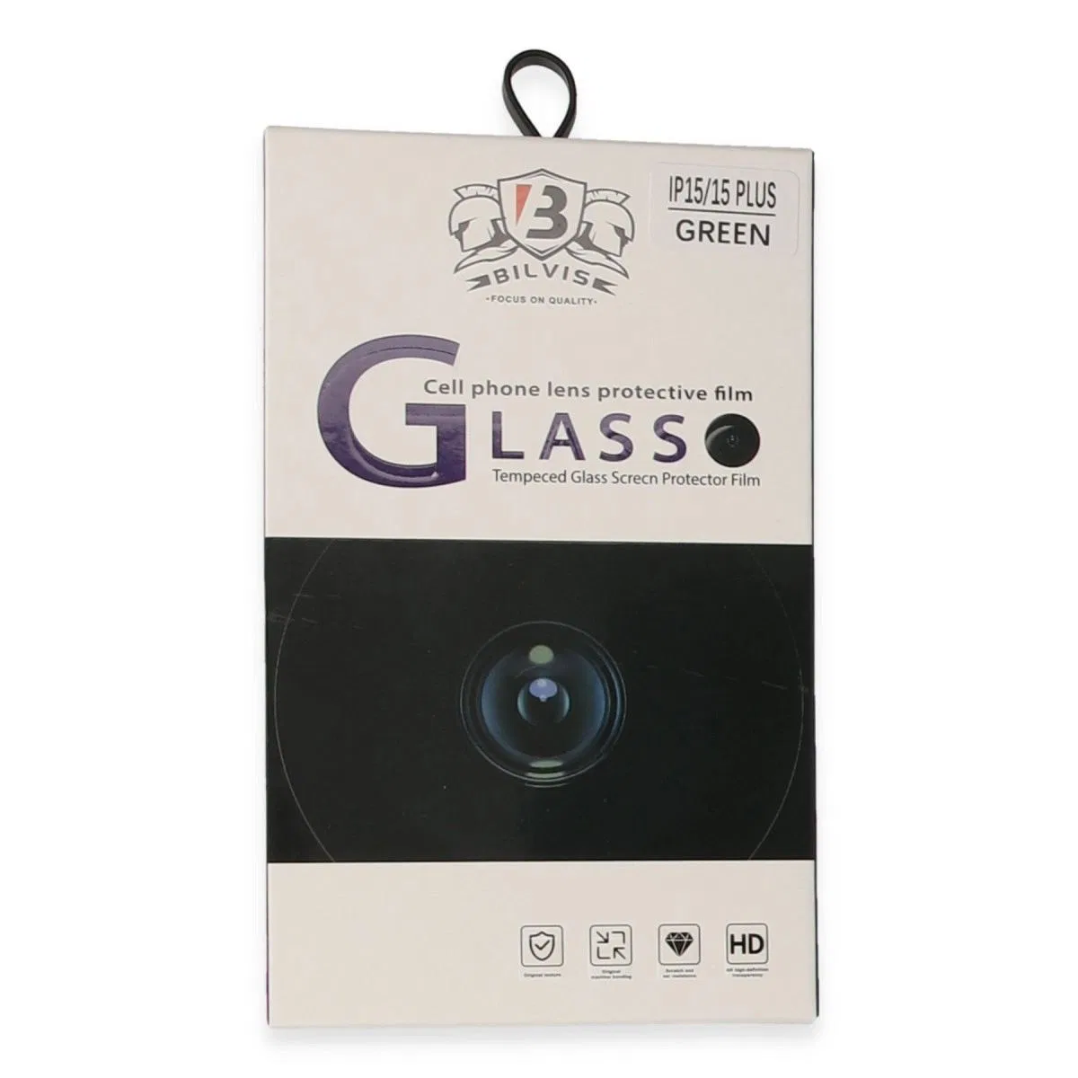Apple İphone 15 Bilvis Titan Kamera Lens - Yeşil görsel 3