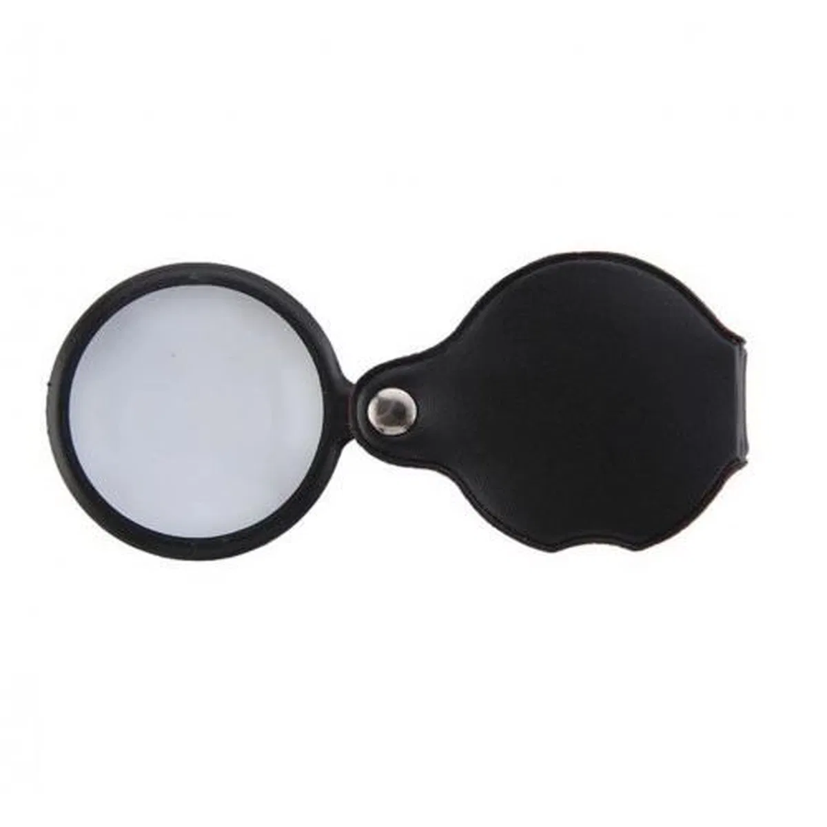 5x50mmmini Büyüteç, cepte Taşınan, optik Lens Katlanabilir Deri Kaplamaxx1051 görsel 5