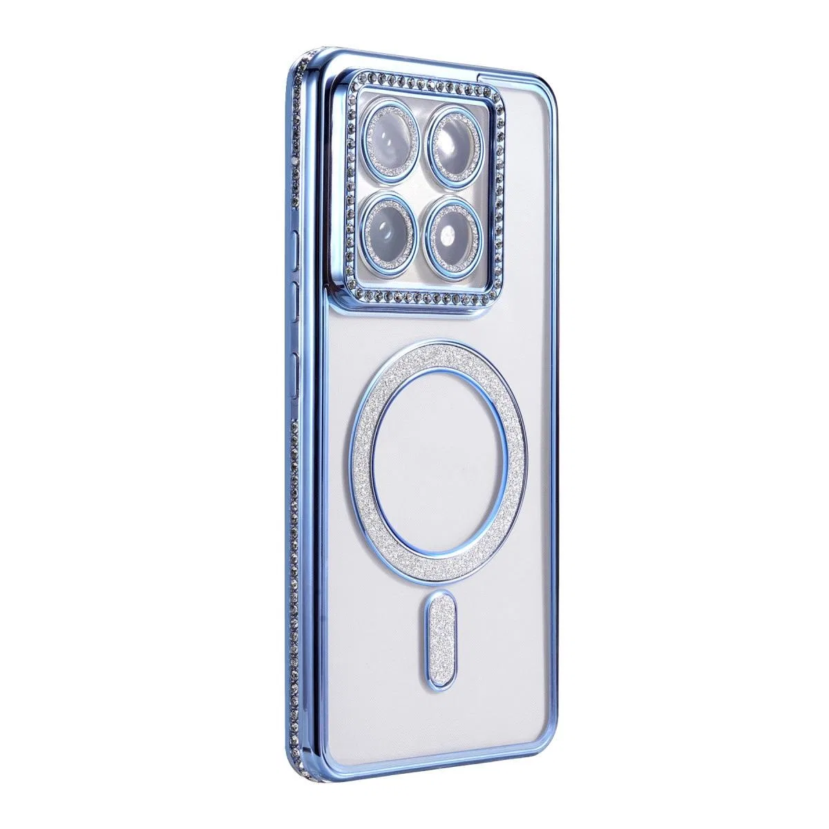 Xiaomi Mi 14t Pro Joke Simli Magneticsafe Kılıf - Mavi görsel 3