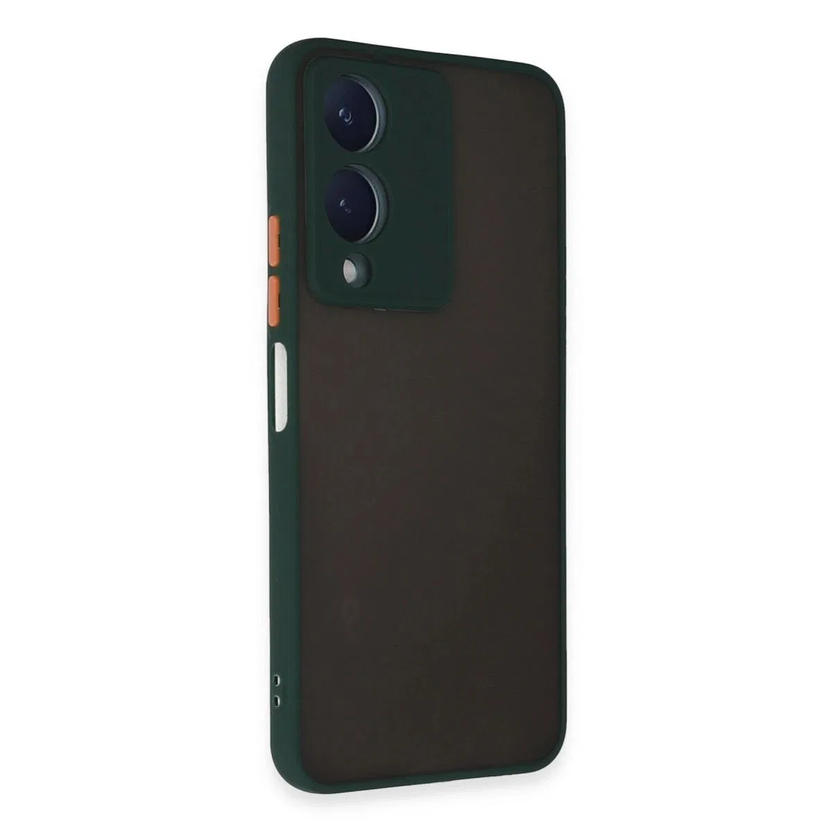 Vivo Y17s Kılıf Montreal Silikon Kapak - Yeşil görsel 2