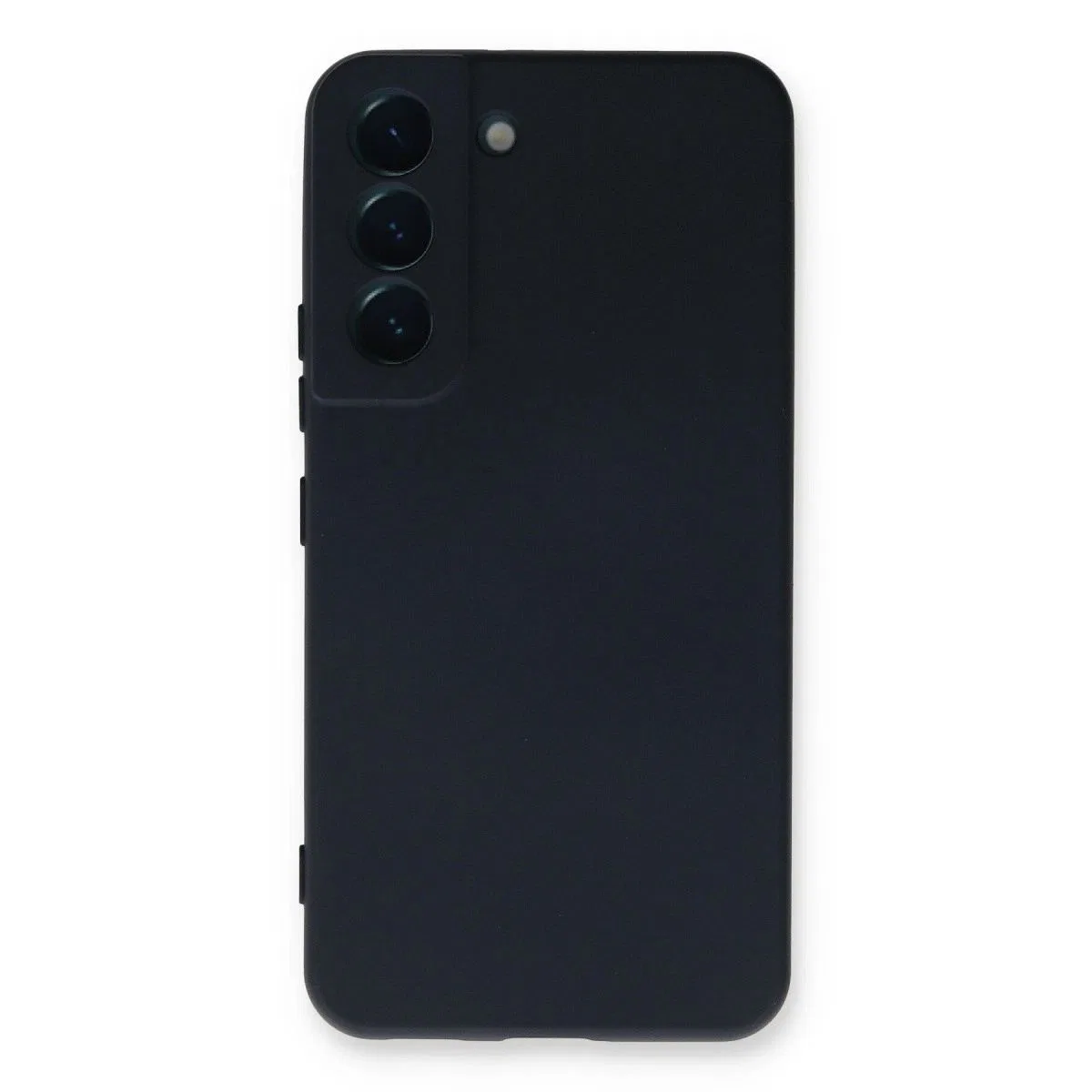 Samsung Galaxy S23 Plus Kılıf Nano İçi Kadife Silikon - Lacivert görsel 3
