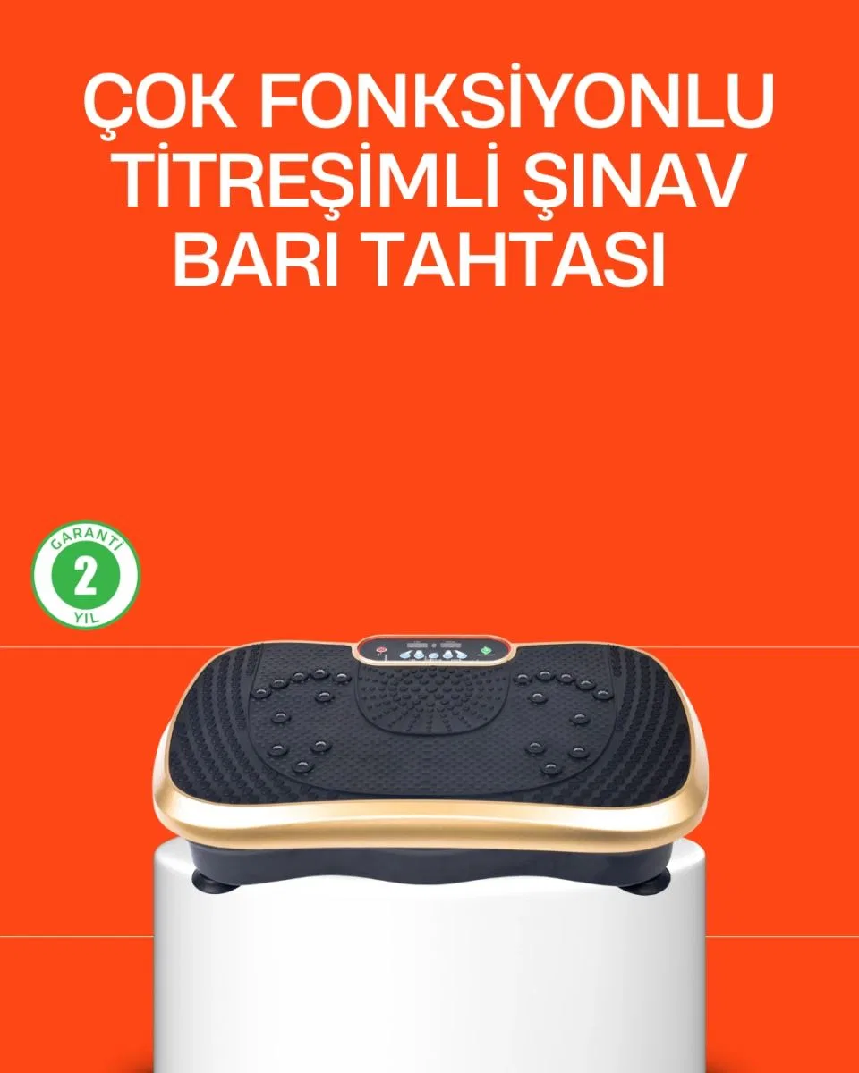 Vücut Şekillendirmeye Yardımcı Titreşimli Spor Platformu