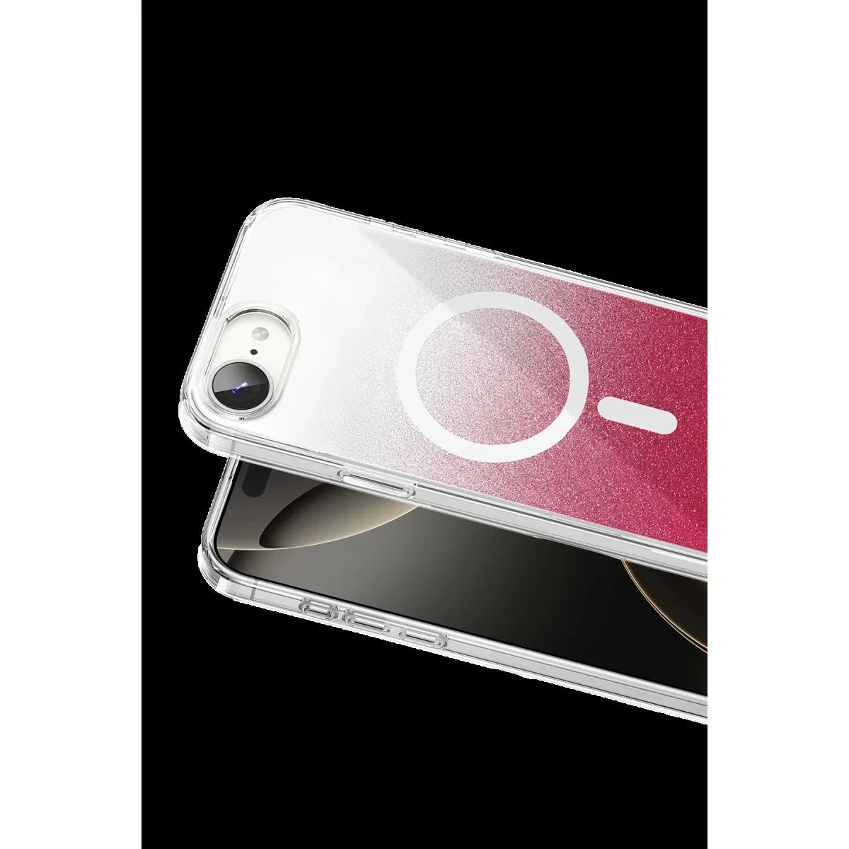Onegif Apple İphone 17e Sora Simli Magsafe Kapak - Kırmızı görsel 2