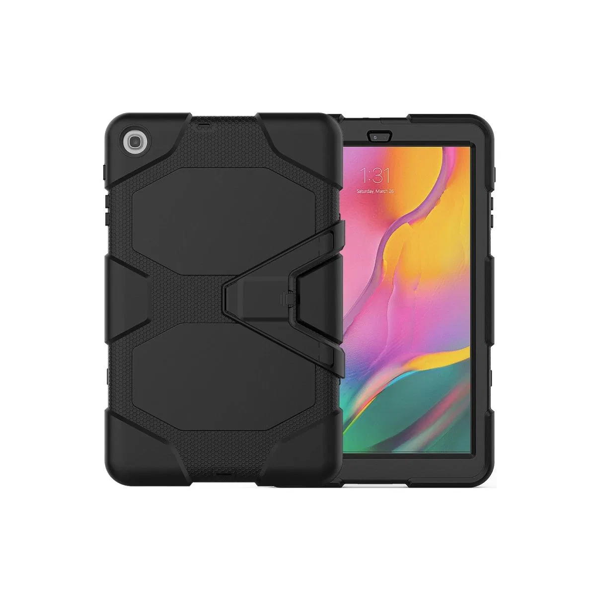 Samsung Galaxy T510 Tab A 10. 1 Kılıf Griffin Tablet Kapak - Siyah