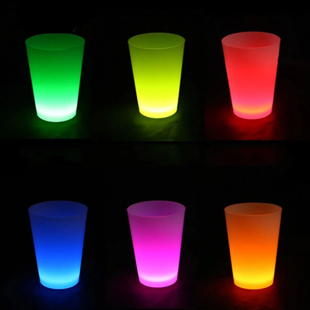 Neon Parti Glow Bardak 1. 5 Oz Karışık Renk 1 Adet Tekli görsel 2