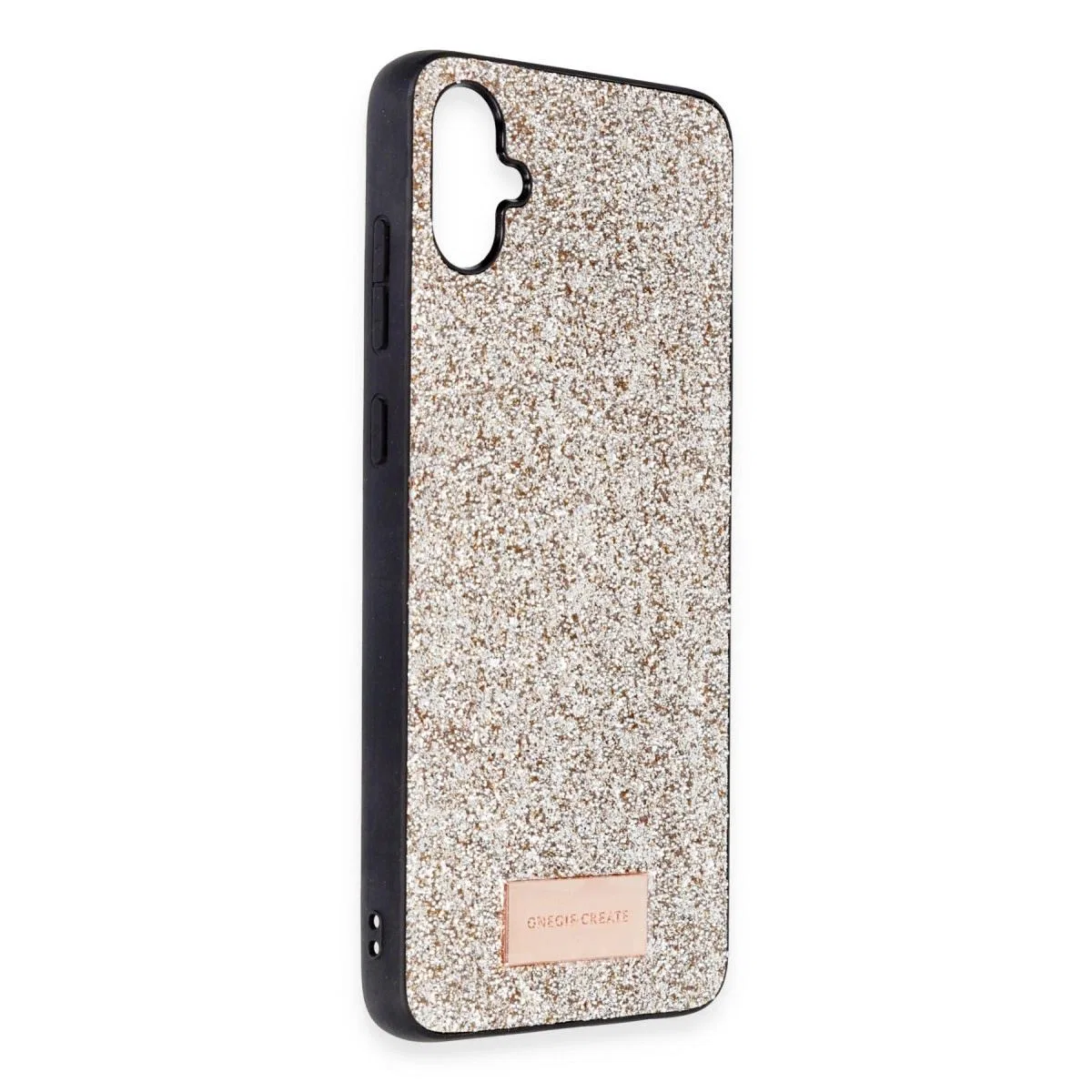 Onegif Samsung Galaxy A05 Bright Simli Kapak - Gold görsel 2