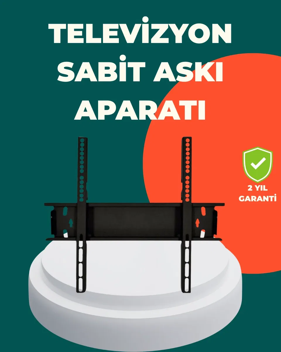 32-65 İnç LCD LED TV Askı Aparatı 75 kg Taşıma Güçlendirilmiş Çelik