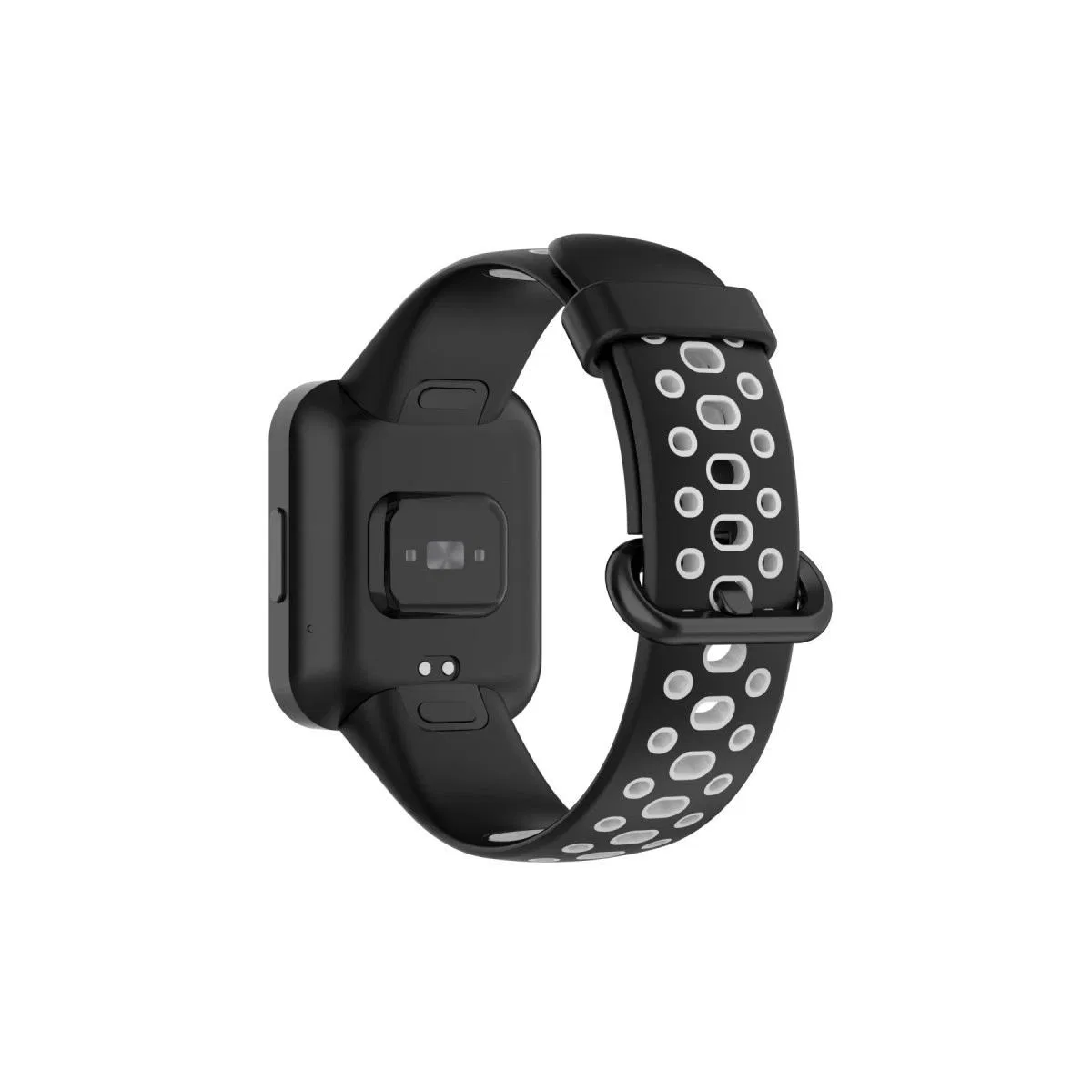 Xiaomi Redmi Watch 2 Spor Delikli Kordon - Siyah-gri görsel 2