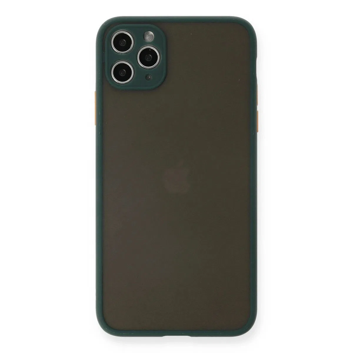 Apple İphone 11 Pro Max Kılıf Montreal Silikon Kapak - Yeşil