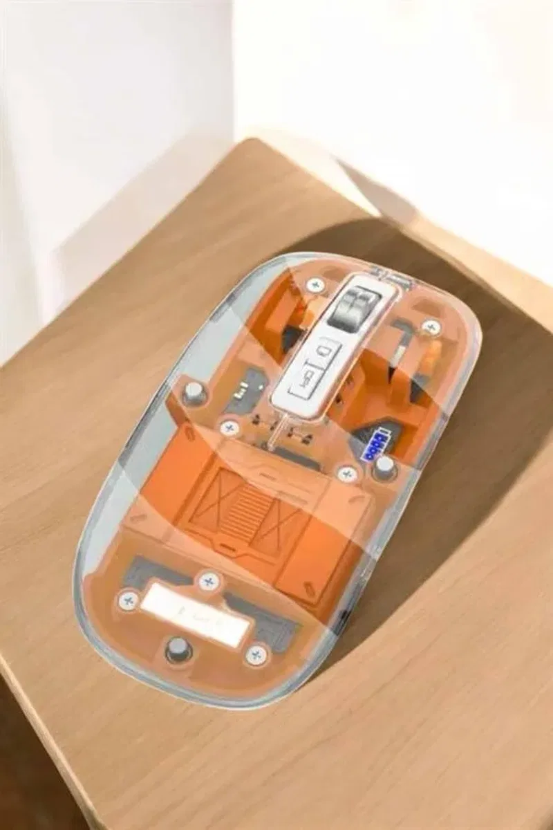 Fare Mouse Çift Modlu Kablosuz Bağlantılı 2. 4GHz Destekli Yeni Nesil görsel 3