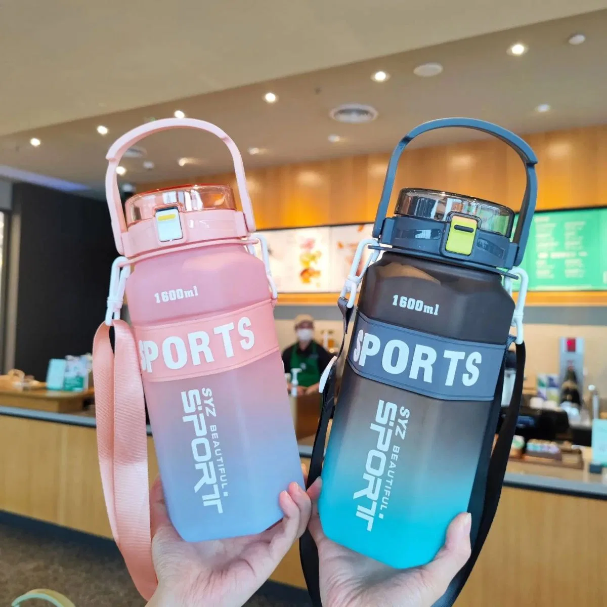 Sport Su Matarası 1600 Ml Bpa İçermez Alk2962