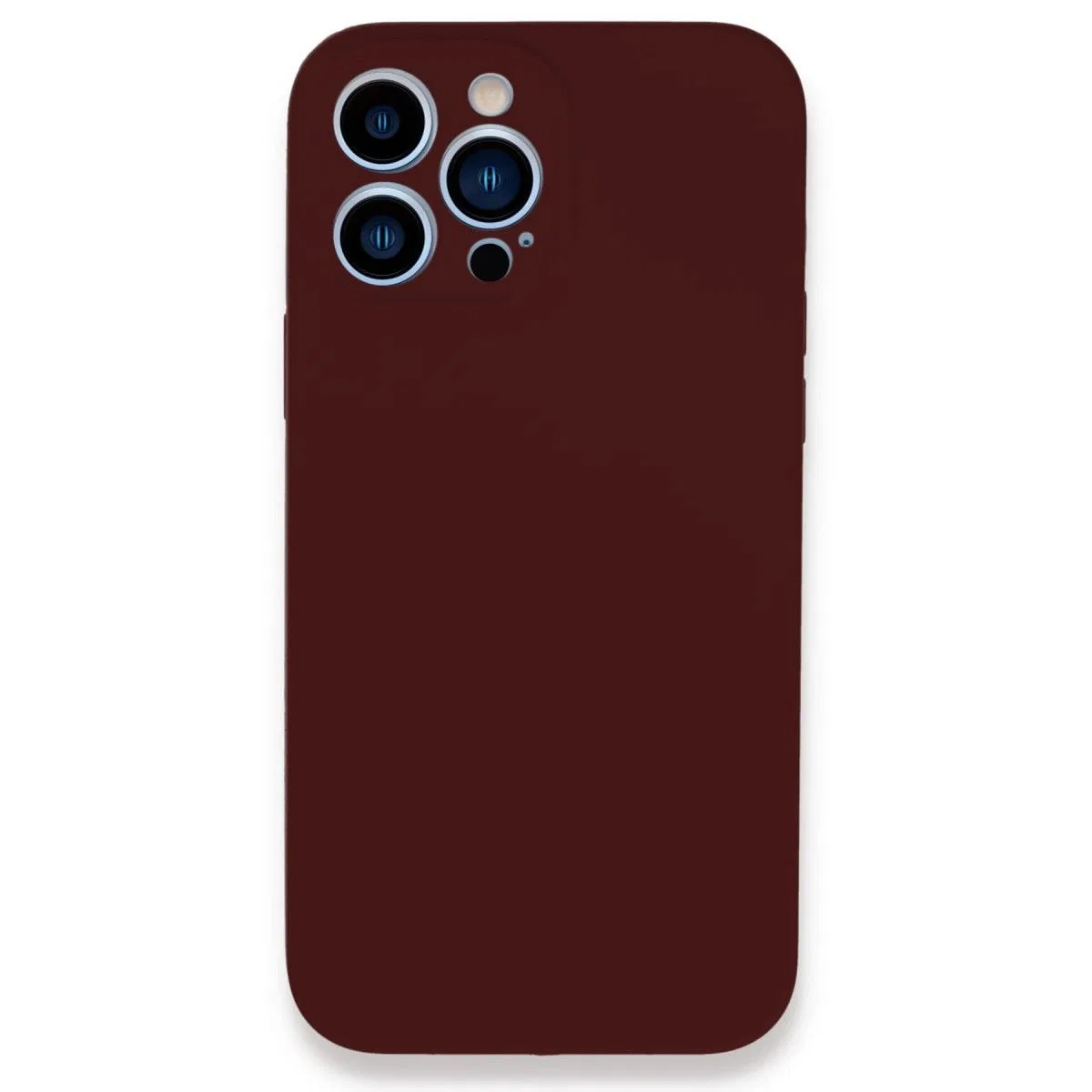 Apple İphone 13 Pro Max Kılıf Lansman Legant Silikon - Bordo