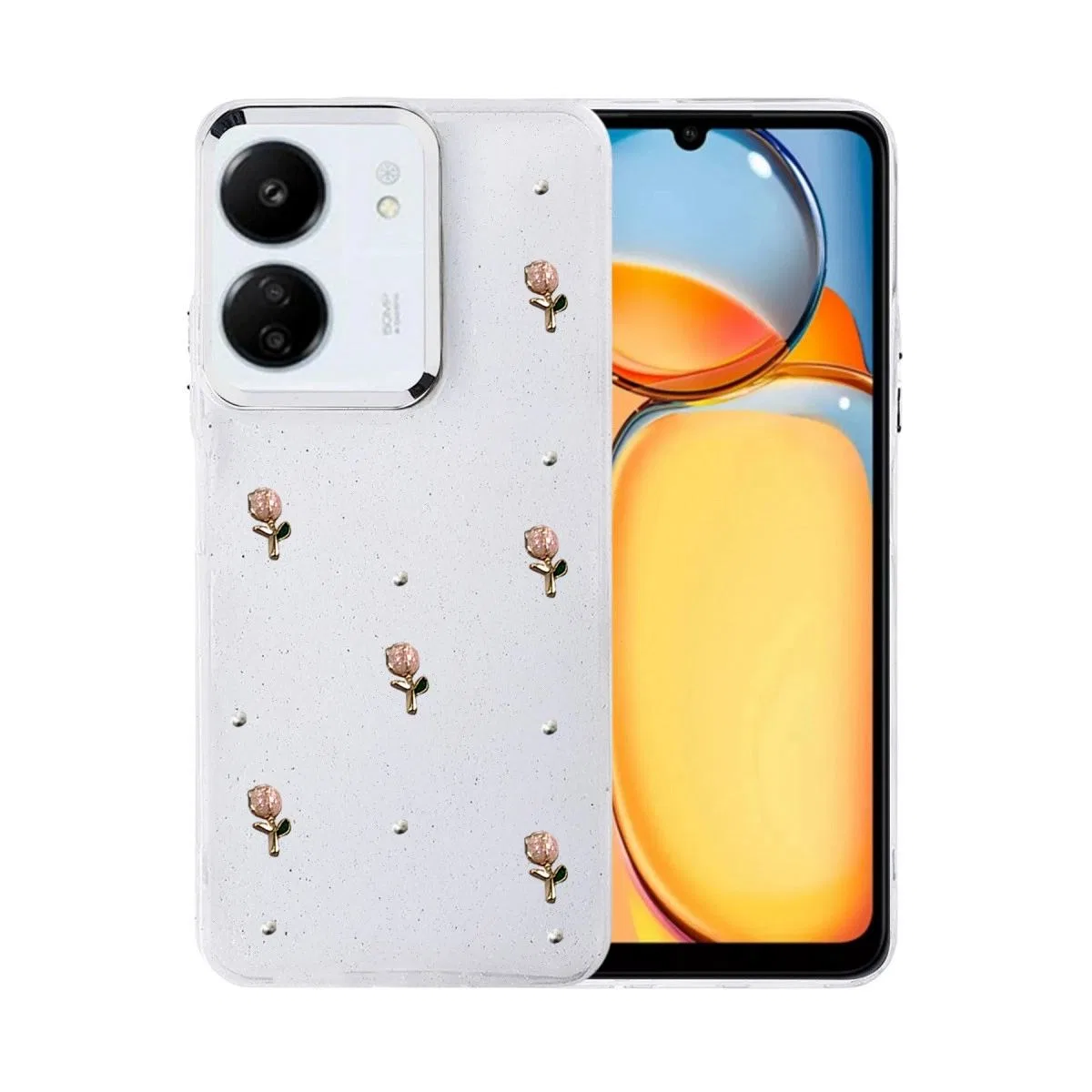 Xiaomi Redmi 13c Fiyonk Desenli Kapak - Desen 6