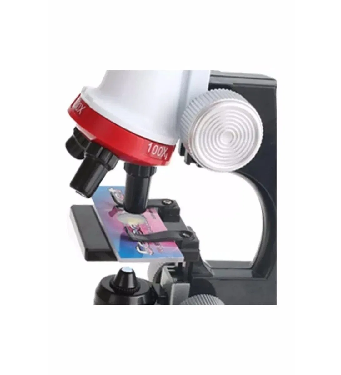 Eğitici Mikroskop Kiti Zoom Led Işıklı 100x 400x 1200x St1200x görsel 4