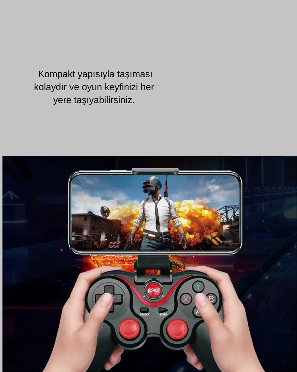 Hafif ve Taşınabilir Kablosuz Bluetooth Oyun Konsolu görsel 5