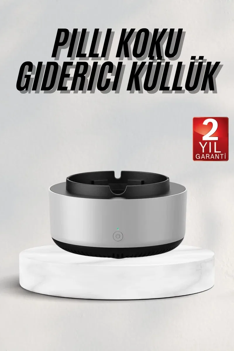 Akıllı Kokusuz Küllük Dumanı İçine Çeken Kül Tablası Hava Temizleyici