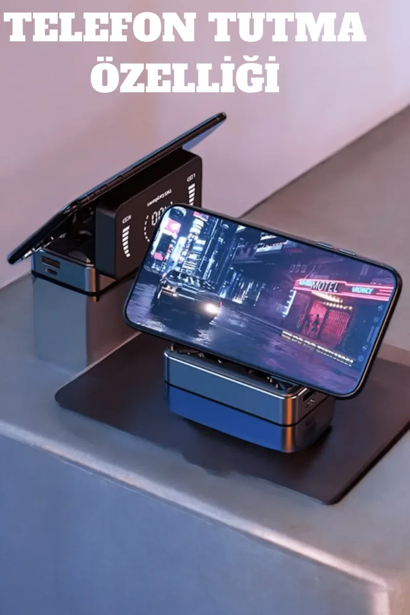 Aktif Gürültü Önleme (ANC) ve Suya Dayanıklı Kulaklık Android & iOS Uyumlu görsel 4