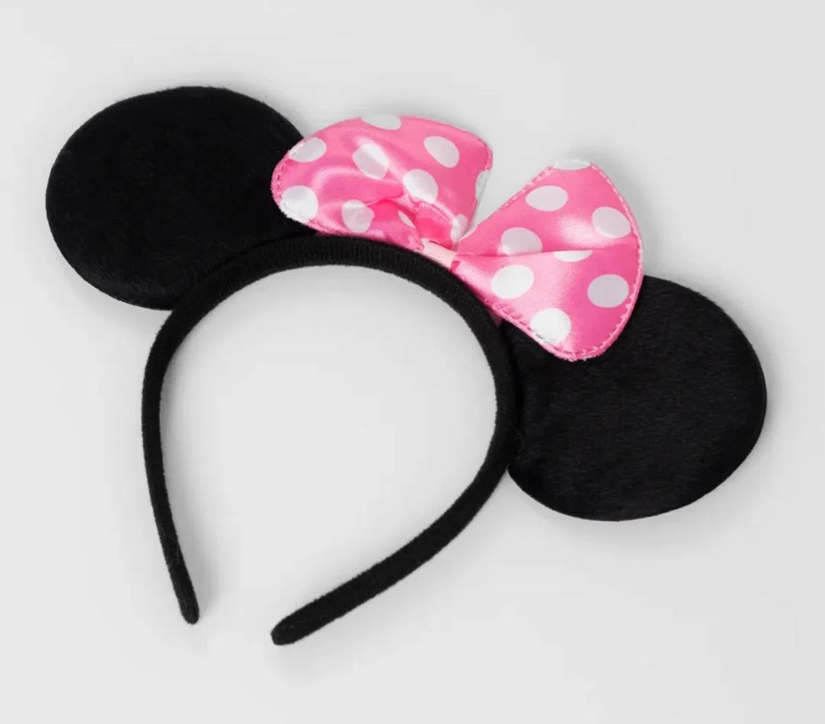 Pembe Fiyonklu Minnie Mouse Tacı Mini Kulak görsel 4