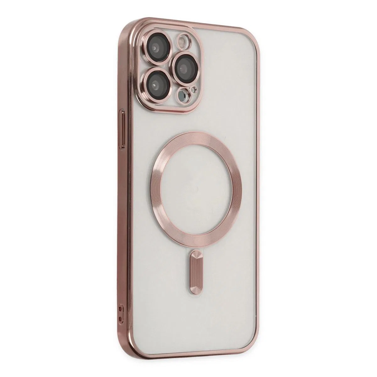 Apple İphone 13 Pro Max Kılıf Kross Magneticsafe Kapak - Rose görsel 3