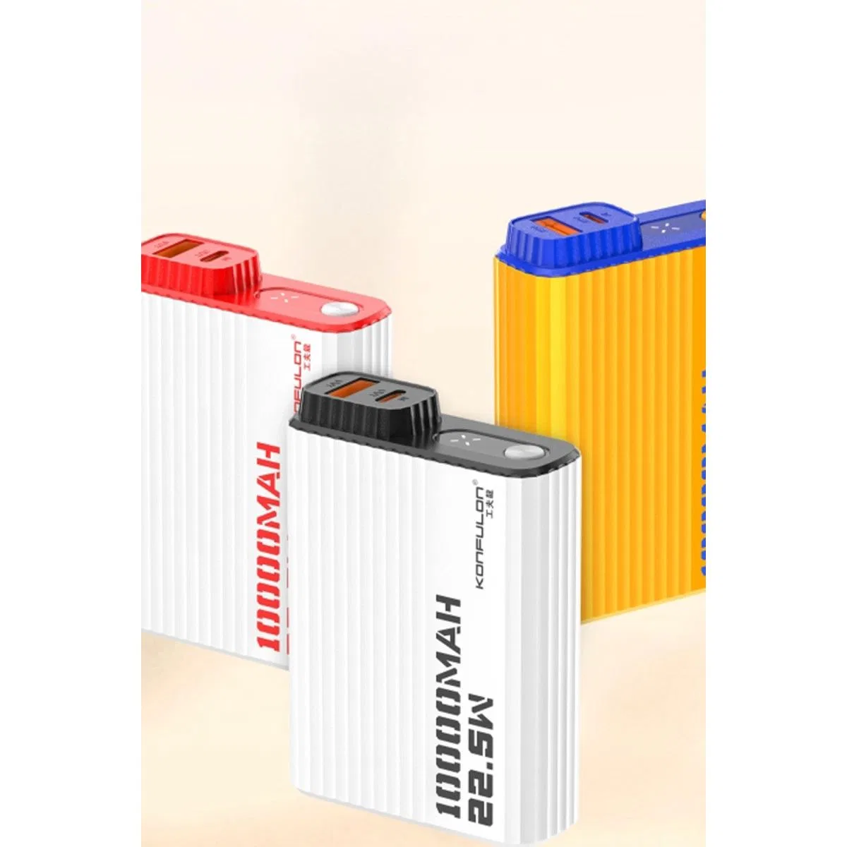 A40Q 10. 000 Mah Pd 20w Mini Powerbank - Siyah-beyaz görsel 2