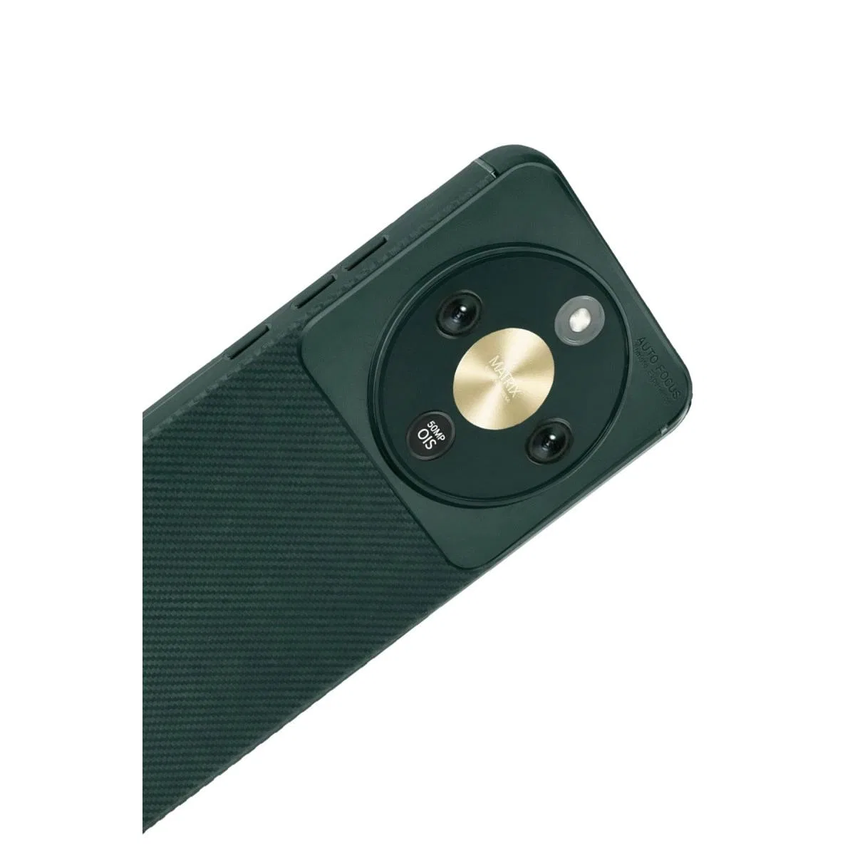 Huawei Honor Magic 8 Lite Auto Focus Karbon Kapak - Koyu Yeşil görsel 2