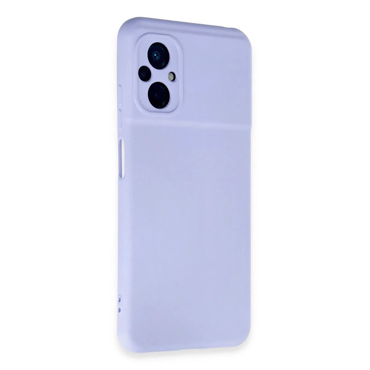 Xiaomi Poco M5 Kılıf Nano İçi Kadife Silikon - Lila görsel 2