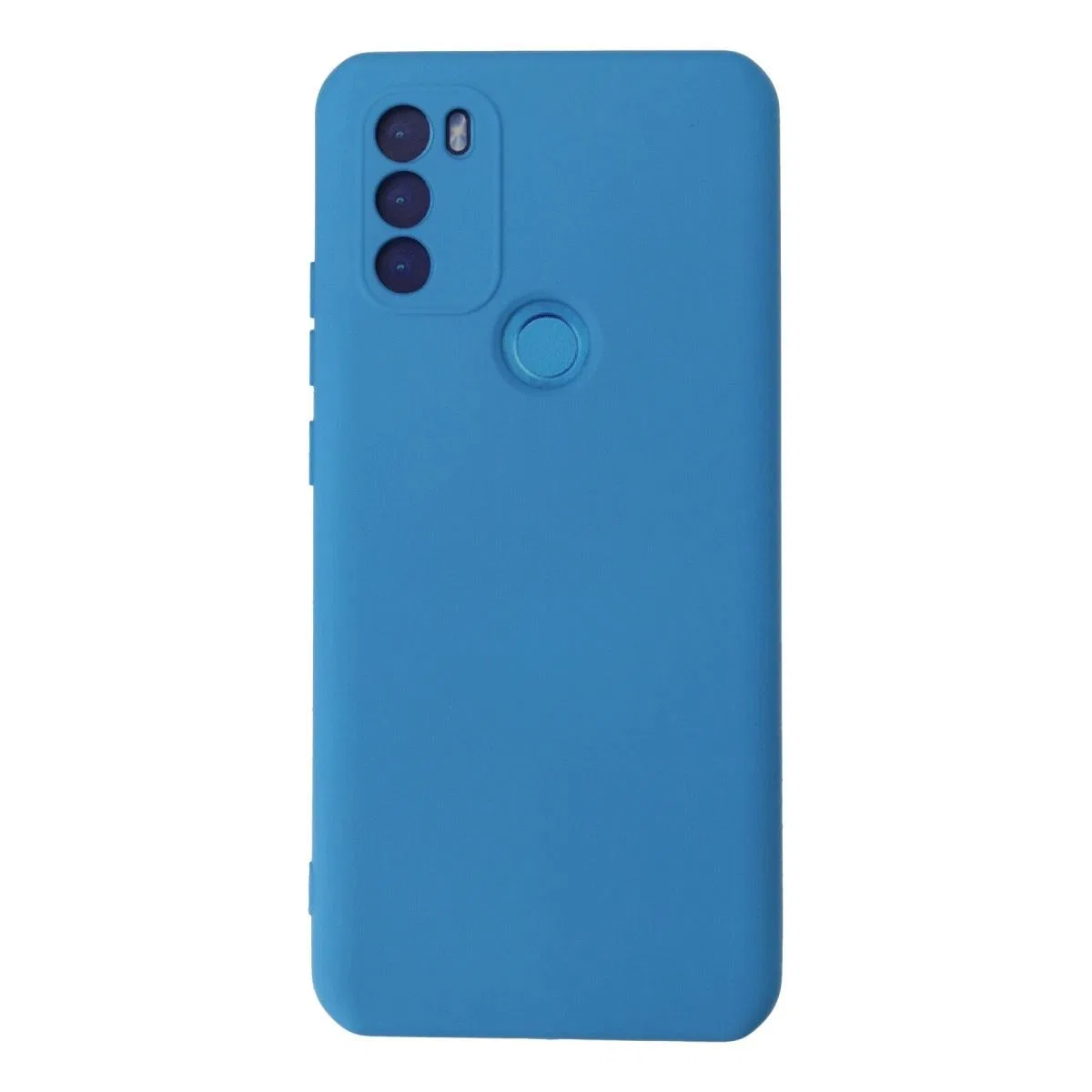 General Mobile Gm 21 Plus Kılıf Nano İçi Kadife Silikon - Mavi