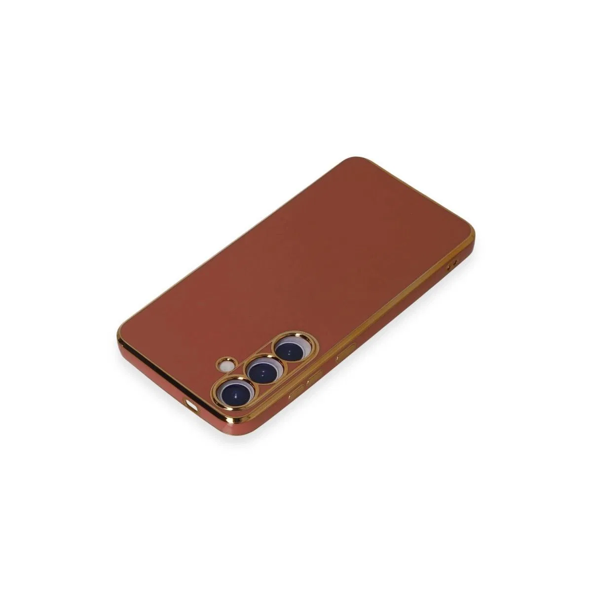 Samsung Galaxy S24 Plus Kılıf Volet Silikon - Kırmızı görsel 3