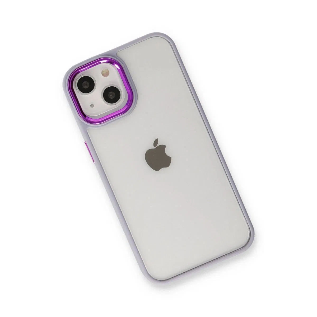 Apple İphone 14 Plus Kılıf Dora Kapak - Lila görsel 4