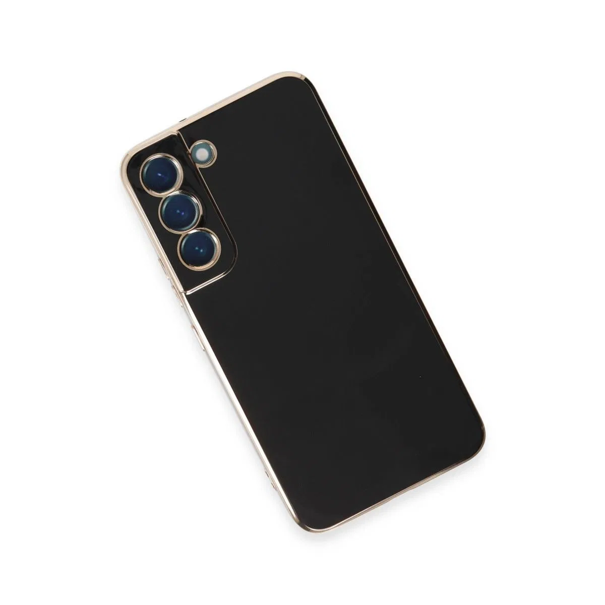 Samsung Galaxy S21 Kılıf Volet Silikon - Siyah görsel 2