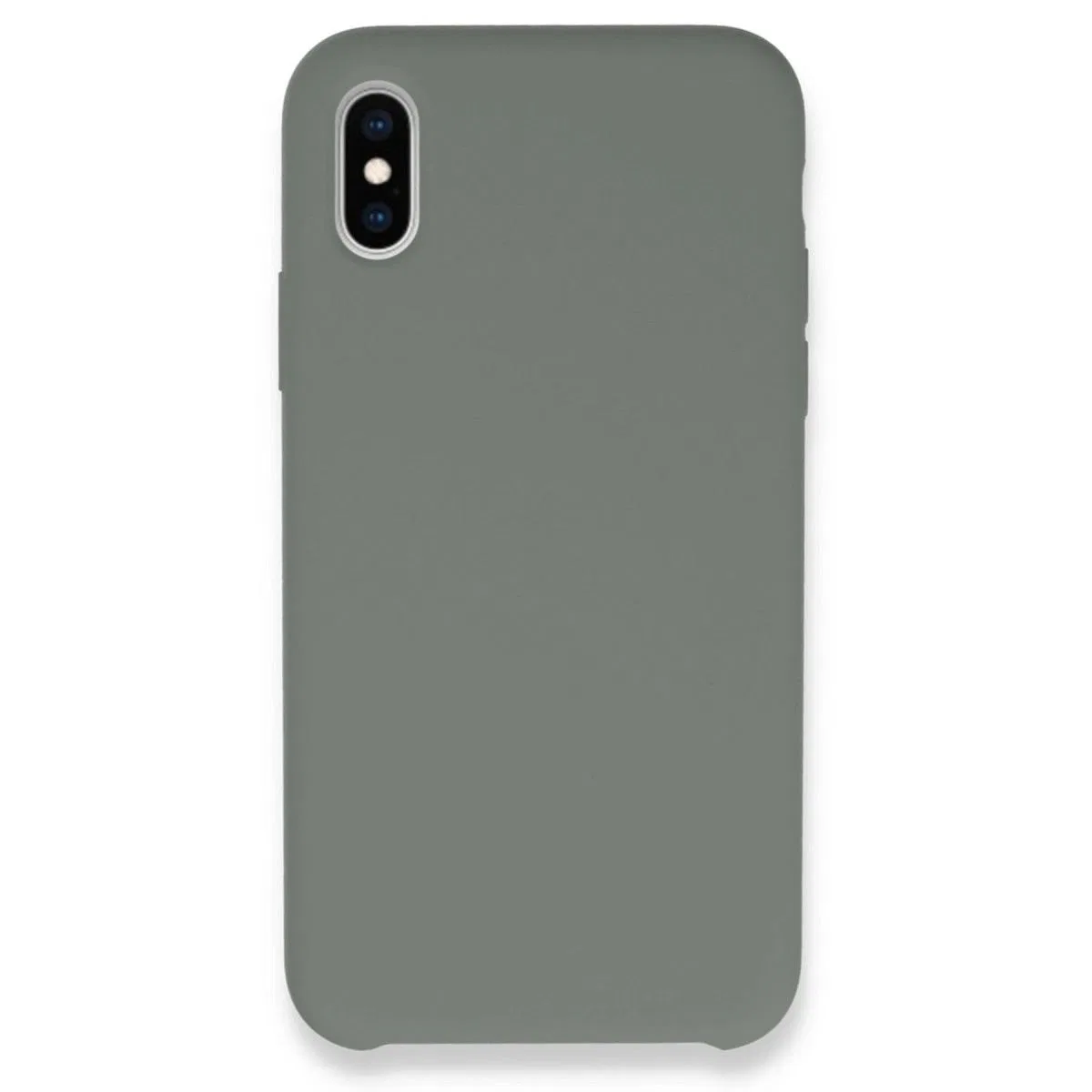 Apple İphone Xs Max Kılıf Lansman Legant Silikon - Gri