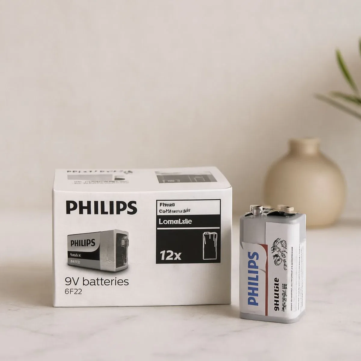 9V Çinko Klorür Pil (6F22)