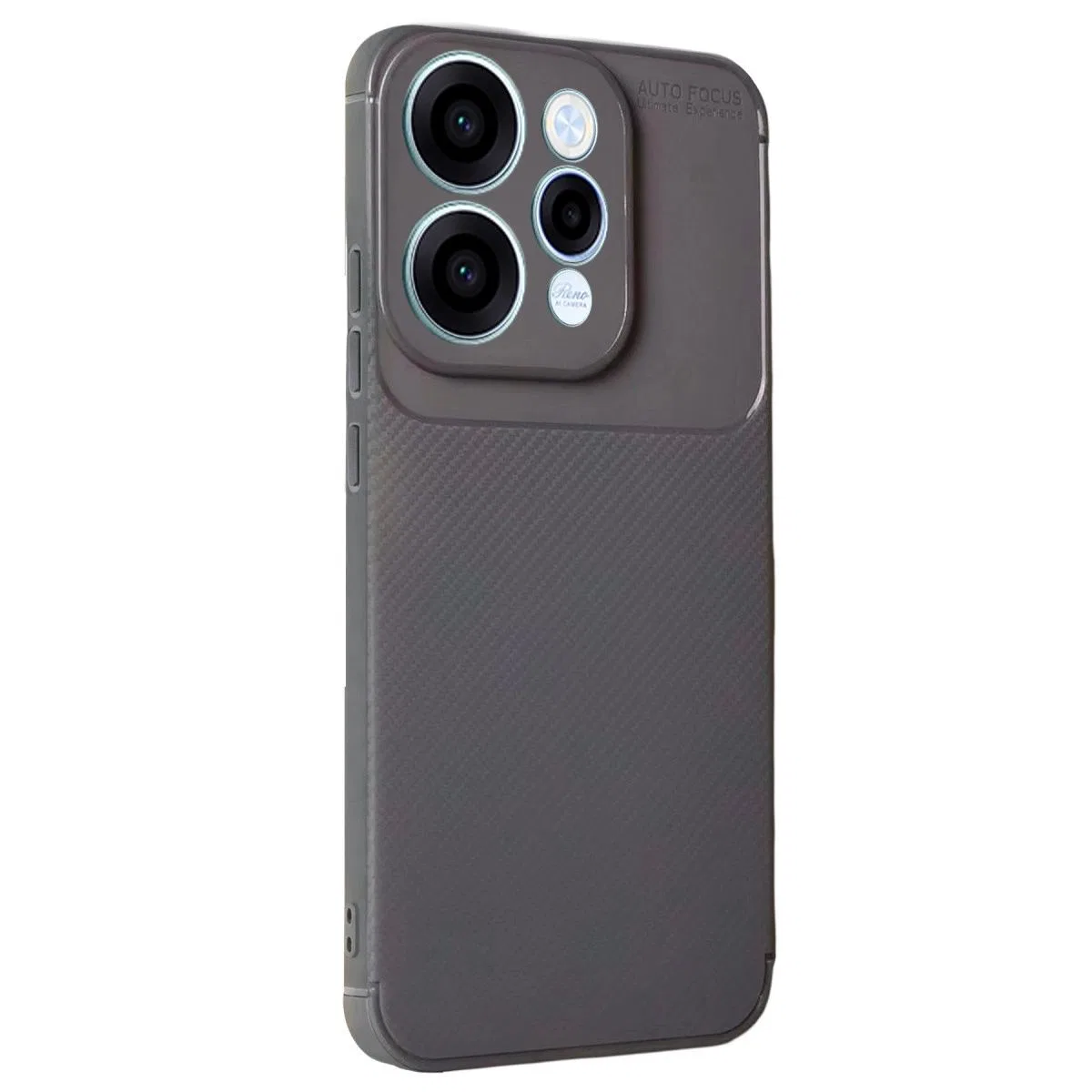 Oppo Reno 15 Auto Focus Karbon Kapak - Gri