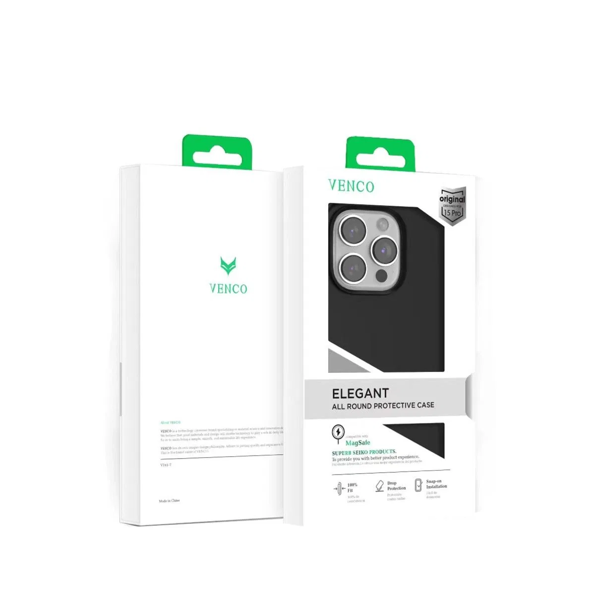 Venco Apple İphone 15 Pro Max Home Magsafe Kapak - Turuncu görsel 4