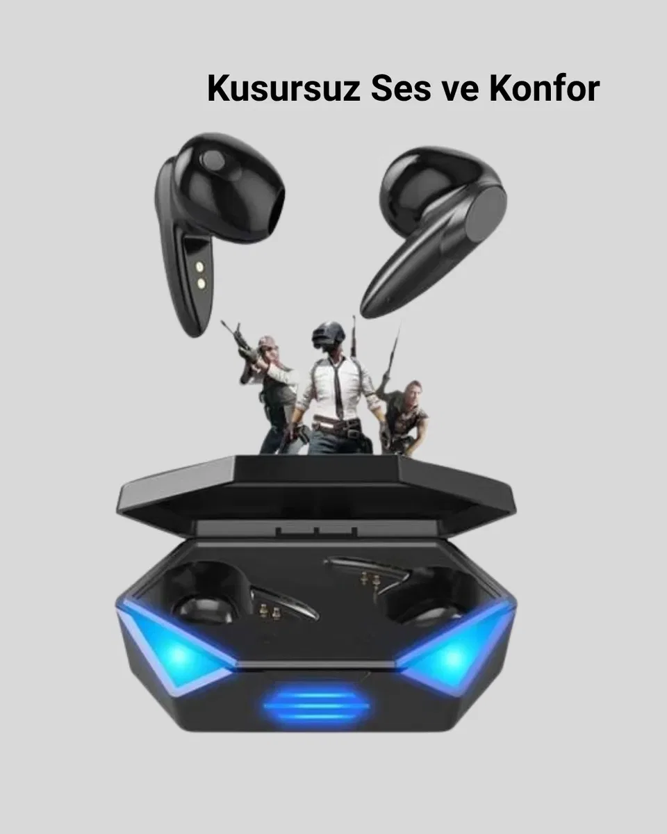Profesyonel Bluetooth 5. 0 Kulaklık – Dokunmatik Kontrol, 3D Surround Ses görsel 5