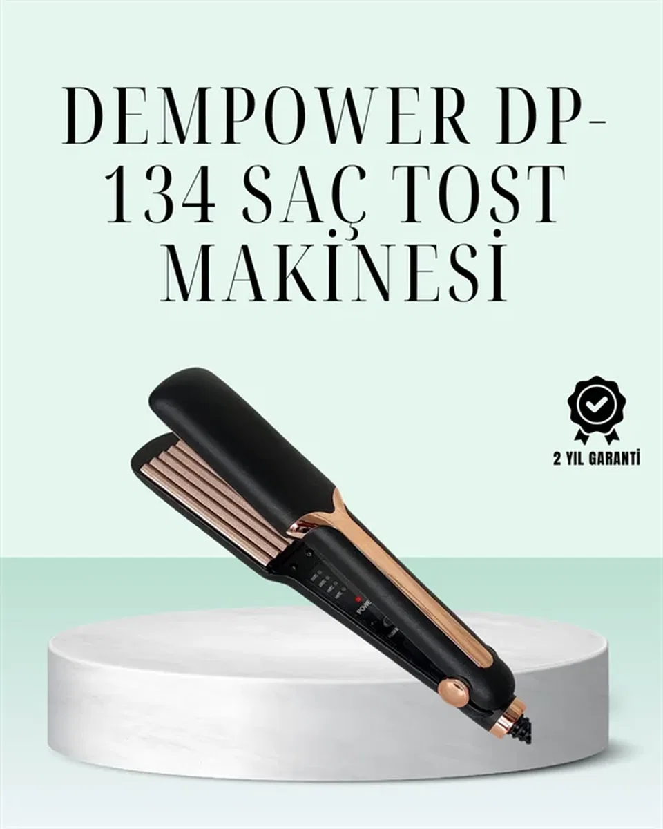 DEMPOWER DP-134 – Isı Ayarlı Saç Şekillendirme Deneyimi