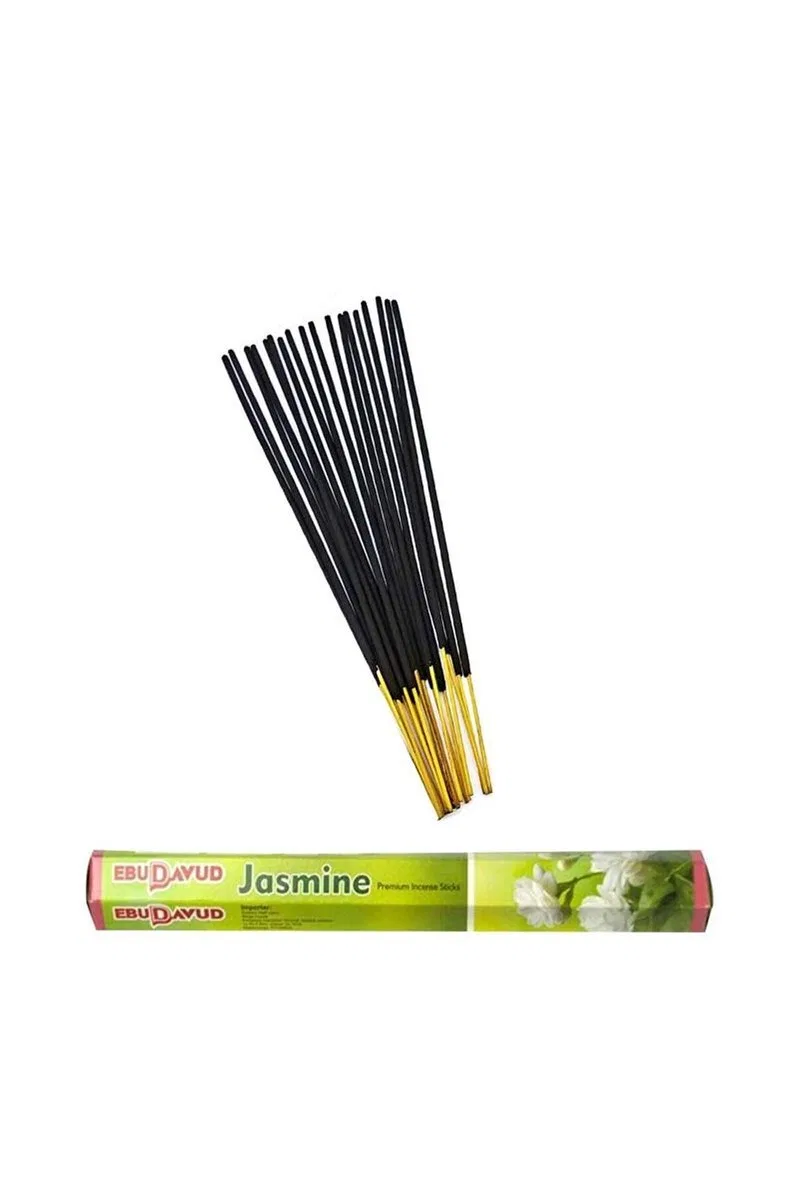 3 Paket 20 Çubuklu Tütsü Jasmine - Coconut - Vanilla - Kayık Hediyeli görsel 2