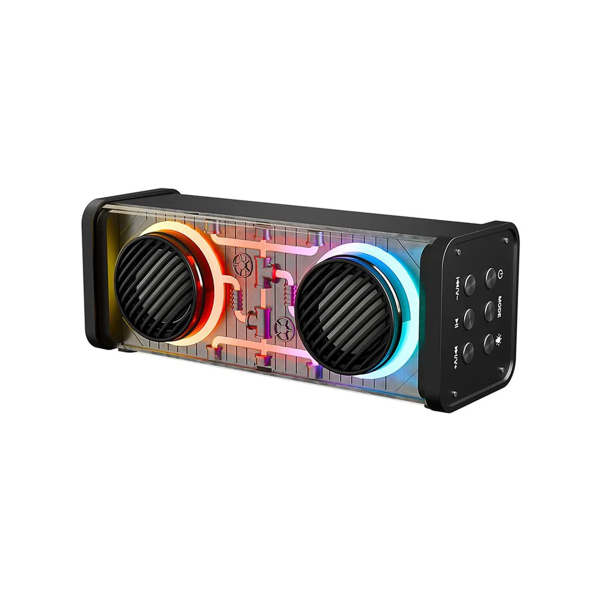 Taşınabilir Bluetooth Hoparlör 20W USB Şarjlı Işıklı görsel 3