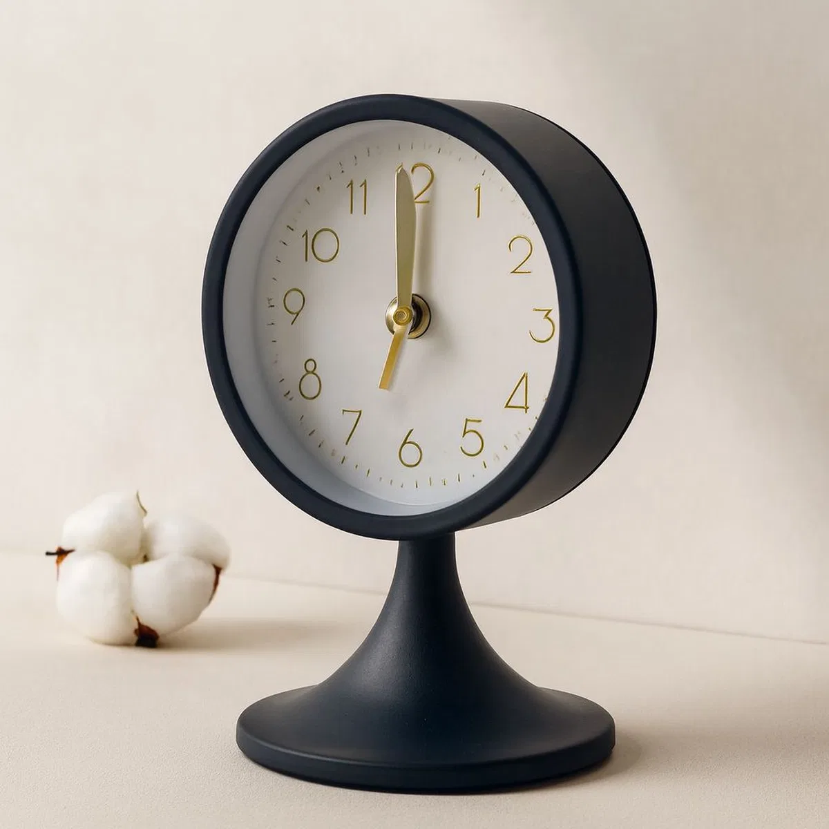 Twin Bell Metal Masa Çalar Saat 8. 5 cm - Pilli