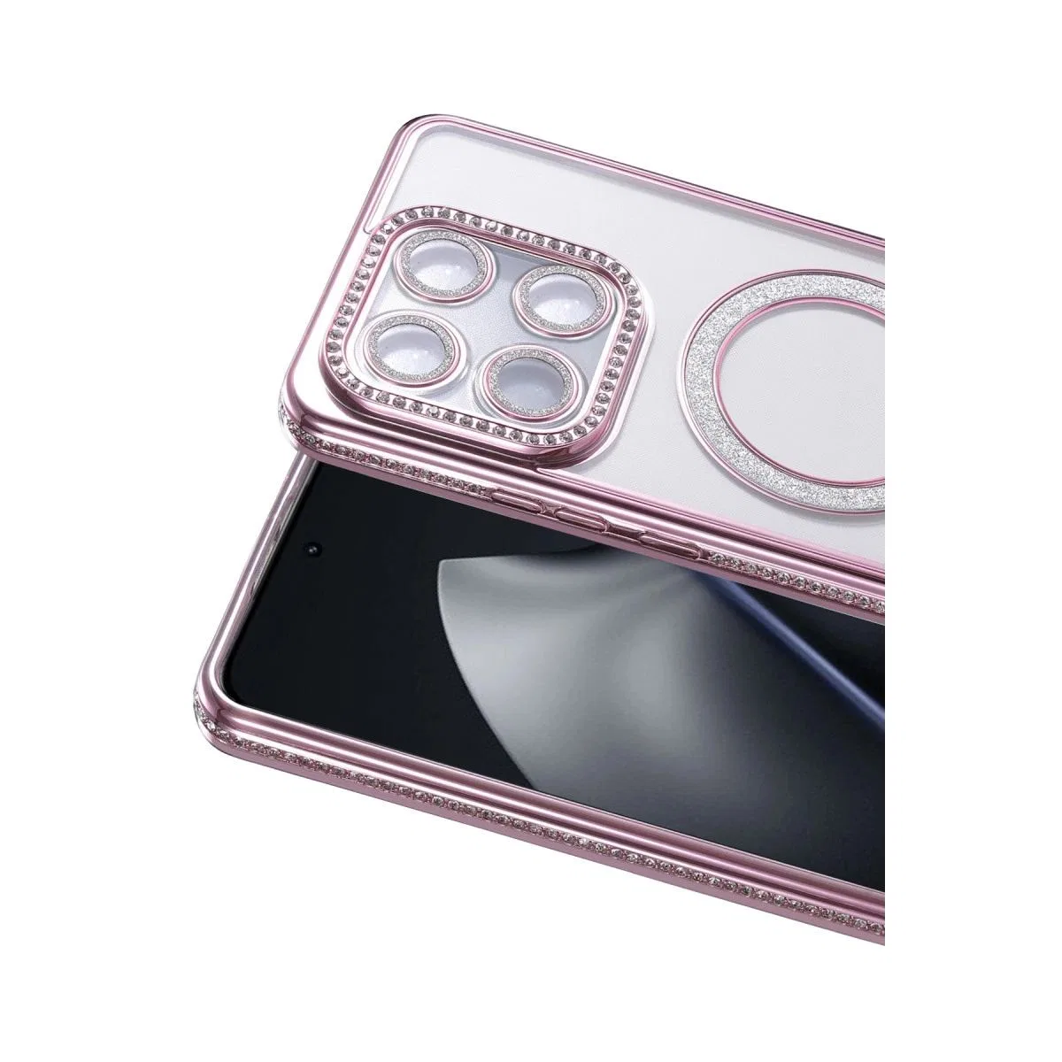 Joko Xiaomi Mi 15t Pro Joke Simli Magneticsafe Kılıf - Pembe görsel 2