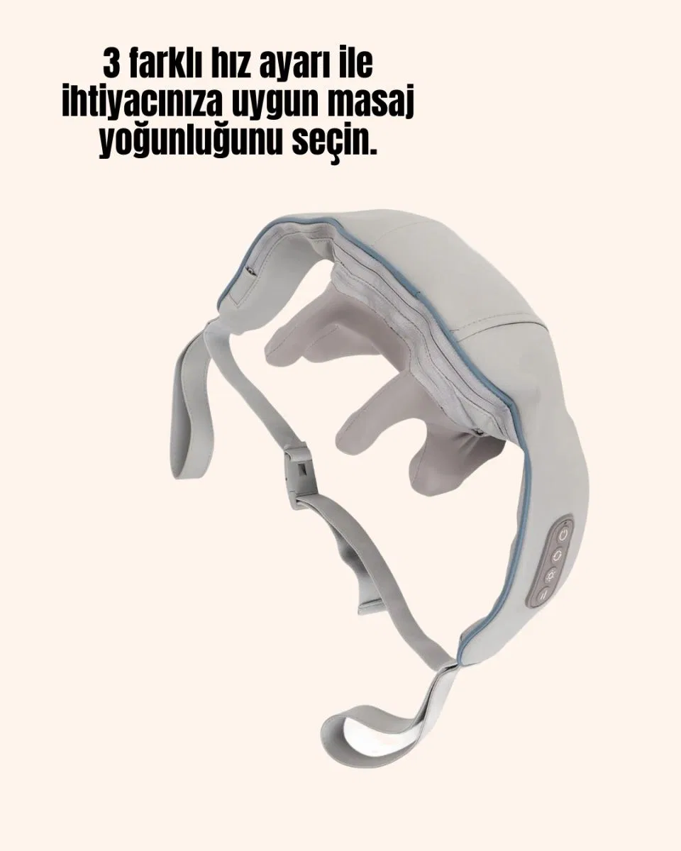 Pu Deri Taşınabilir Masaj Aleti | Çok Bölgeli Kullanım görsel 2