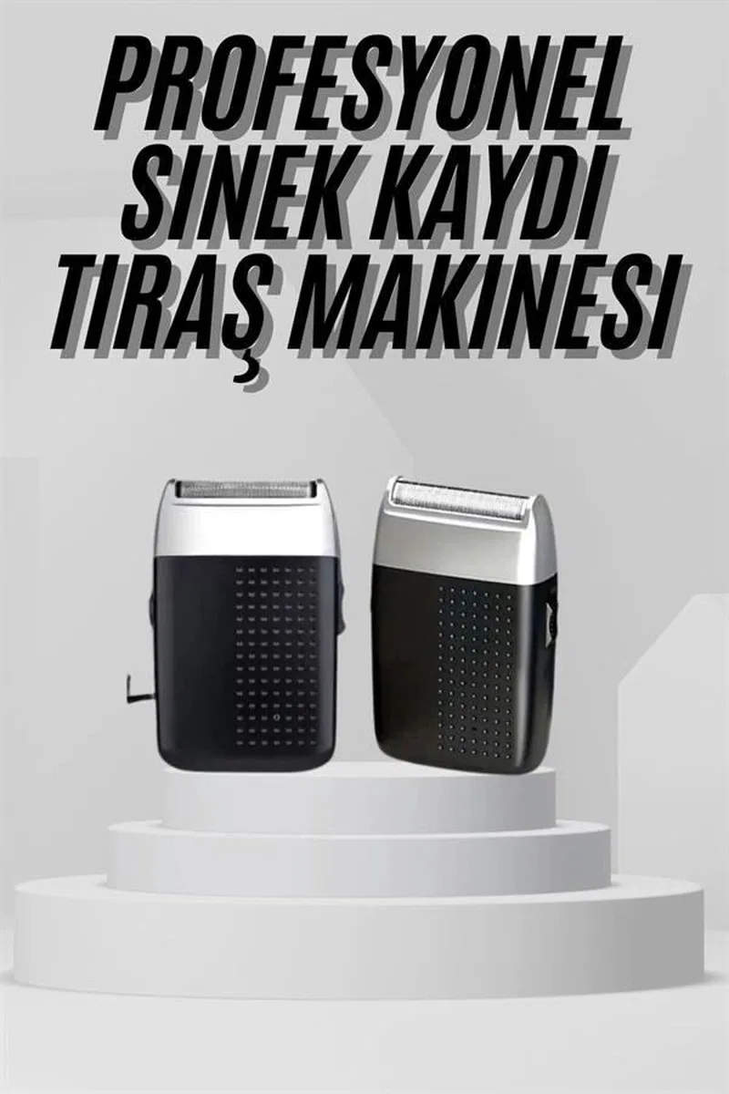 Sakal Tıraş Makinesi Şarjlı Sakal Ense Makinesi Günlük Tıraş Makinesi görsel 2