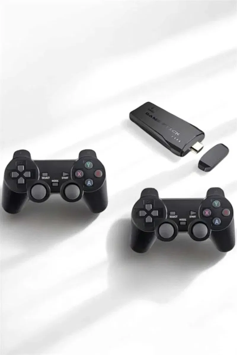 Gaming Atari 2. 4g Uyumlu Kablosuz Çift Kol Game Stick görsel 3