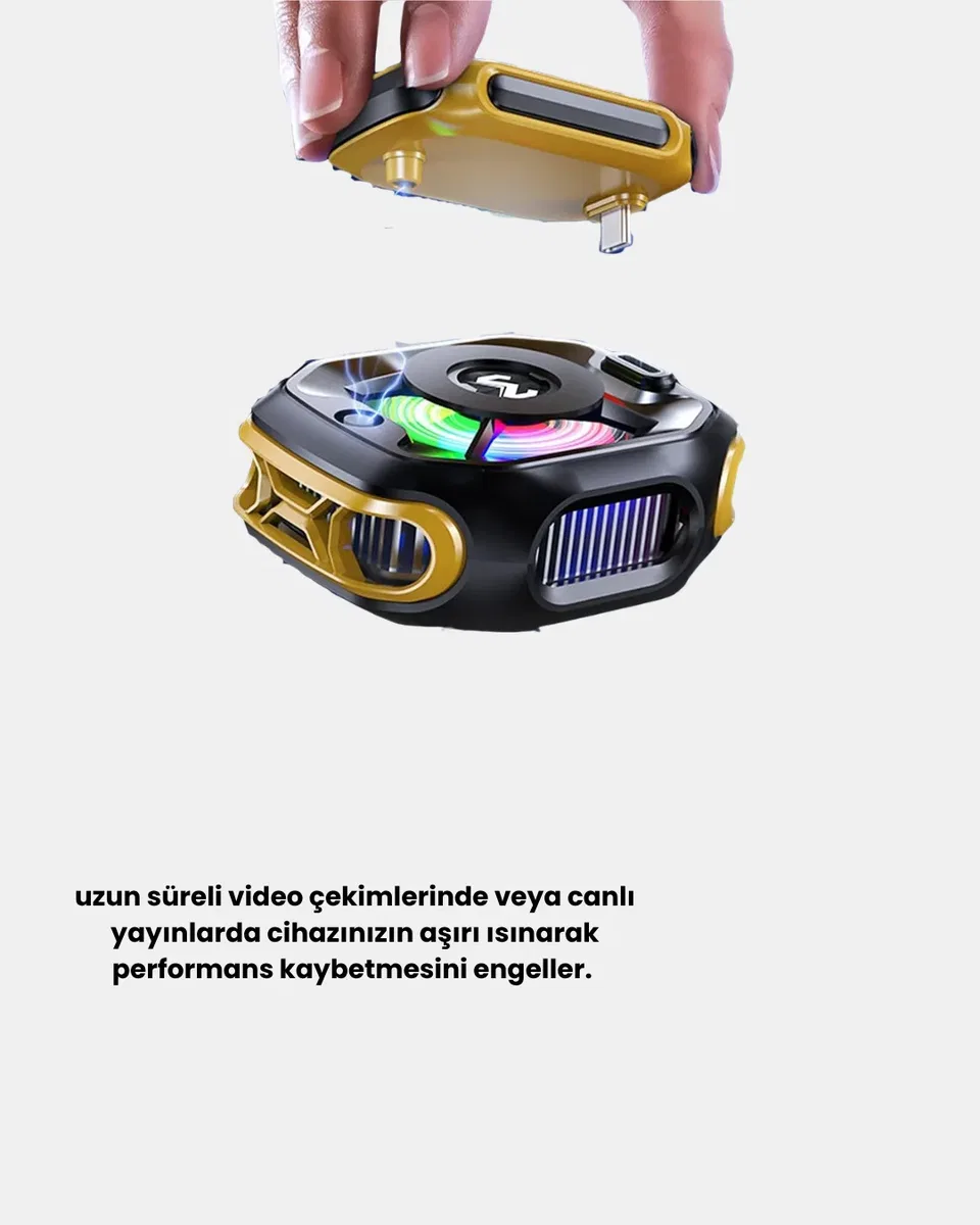 CX12 Telefon Soğutucu TEC Yarı İletken Hızlı Soğutma ve Yüksek Performanslı görsel 4
